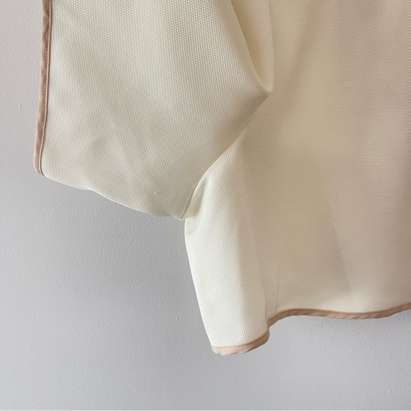 ❌SOLD ❌WILFRED Le Fou Juste High Waisted Dress shorts with pleated Front Cream s - Picture 11 of 13